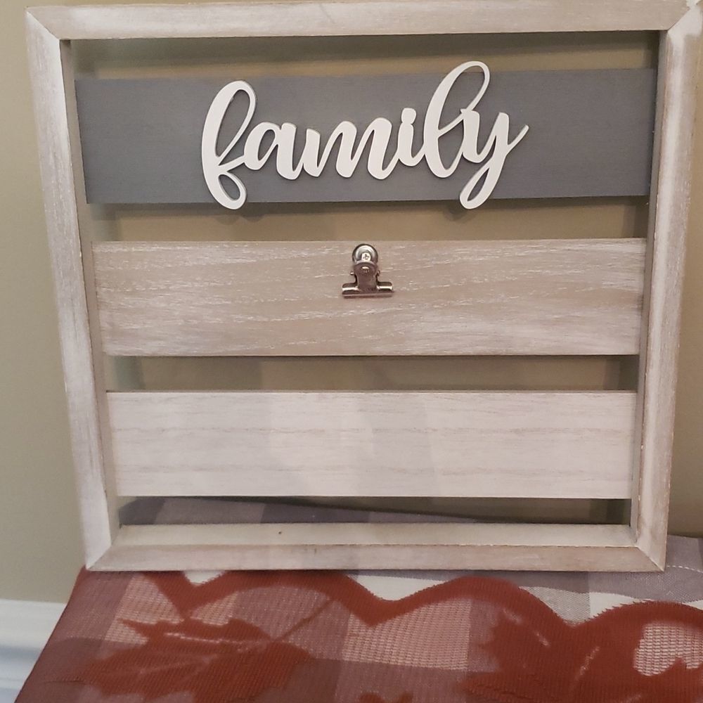 Farmhouse Distressed Picture Frame - Picture 2 of 3